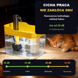 Cicha praca automatycznego poidełka – poziom hałasu od 28 dB