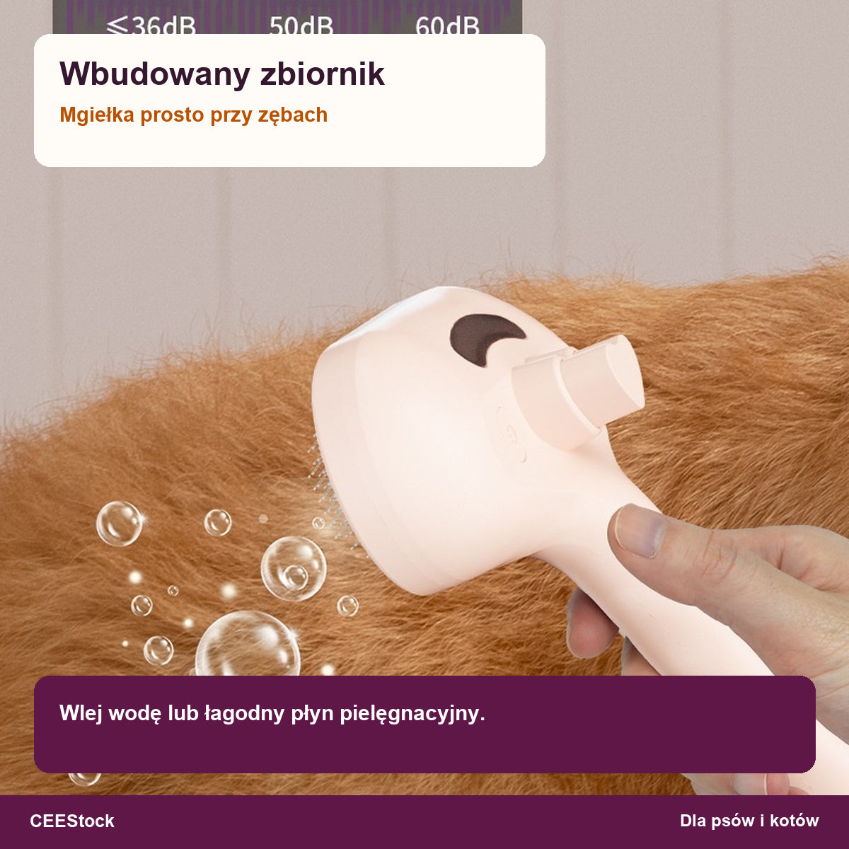 [vapor-features] Wbudowany zbiornik i mgiełka przy zębach