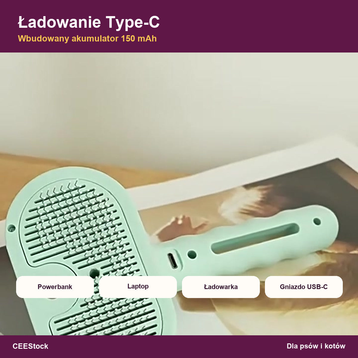 [vapor-features] Ładowanie Type-C i akumulator 150 mAh