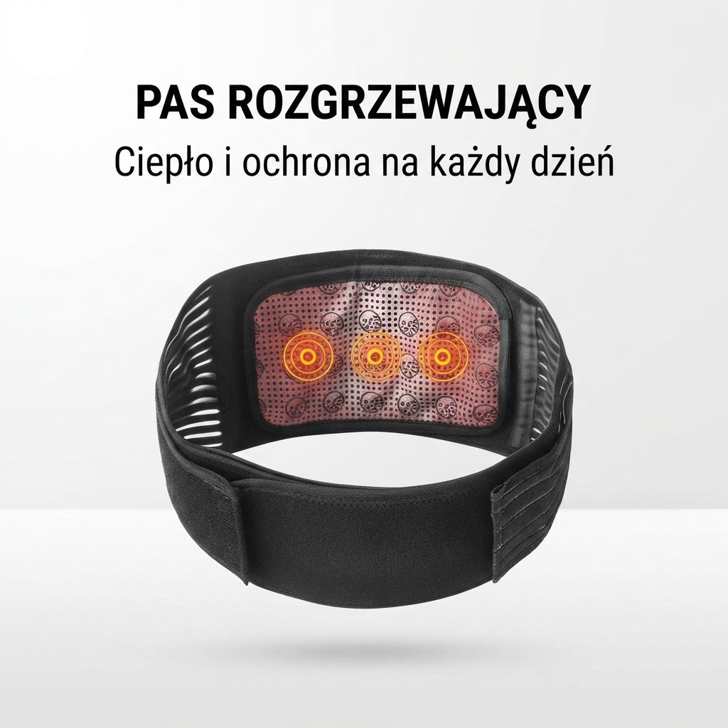 Pas lędźwiowy — pas z widoczną wewnętrzną wkładką