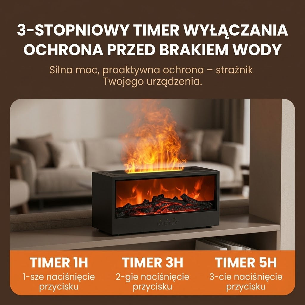 🔥FlameGlow™ – Dyfuzor Zapachowy z Efektem Żywego Płomienia LED