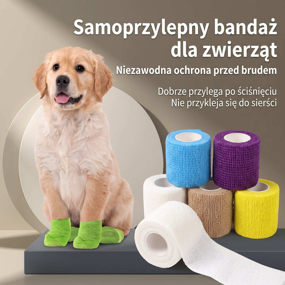 PawShield™ Pro – Samoprzylepne Butki Ochronne dla Psa🔥🔥🔥