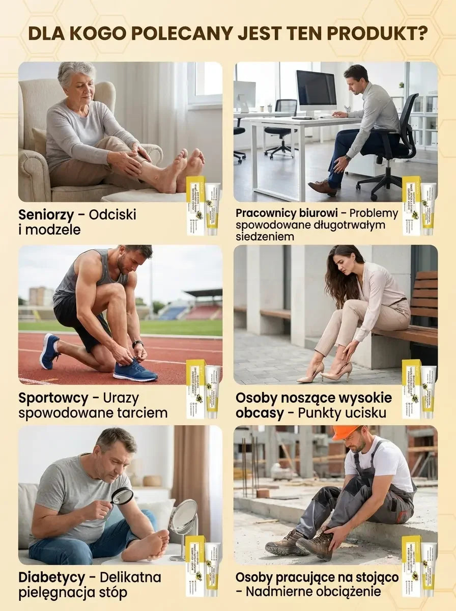 Krem na Odciski i Modzele z Jadem Pszczelim
