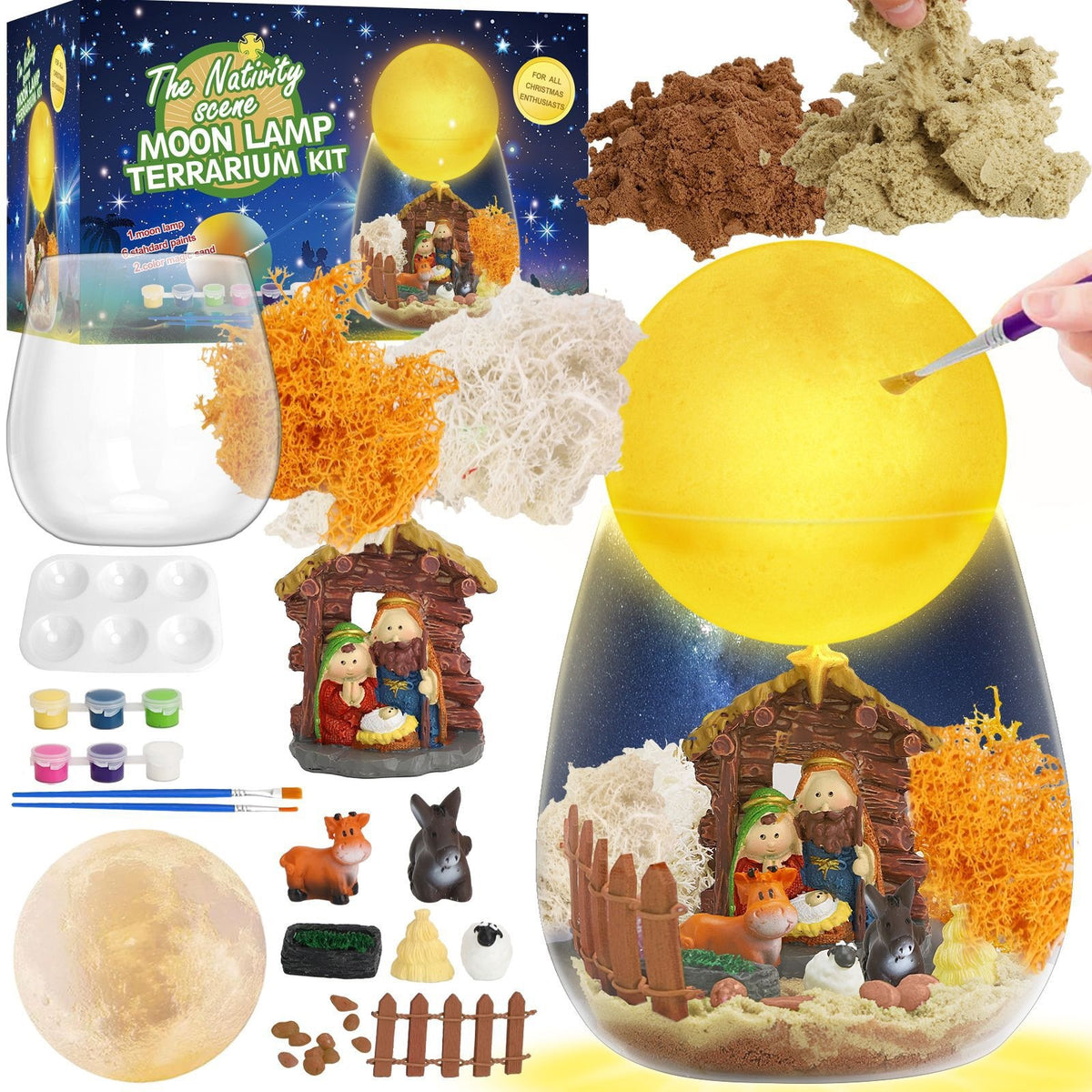 Zestaw Kreatywny: Magiczna Lampka Nocna