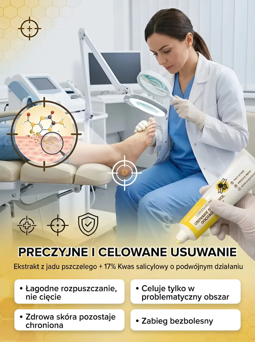 Krem na Odciski i Modzele z Jadem Pszczelim