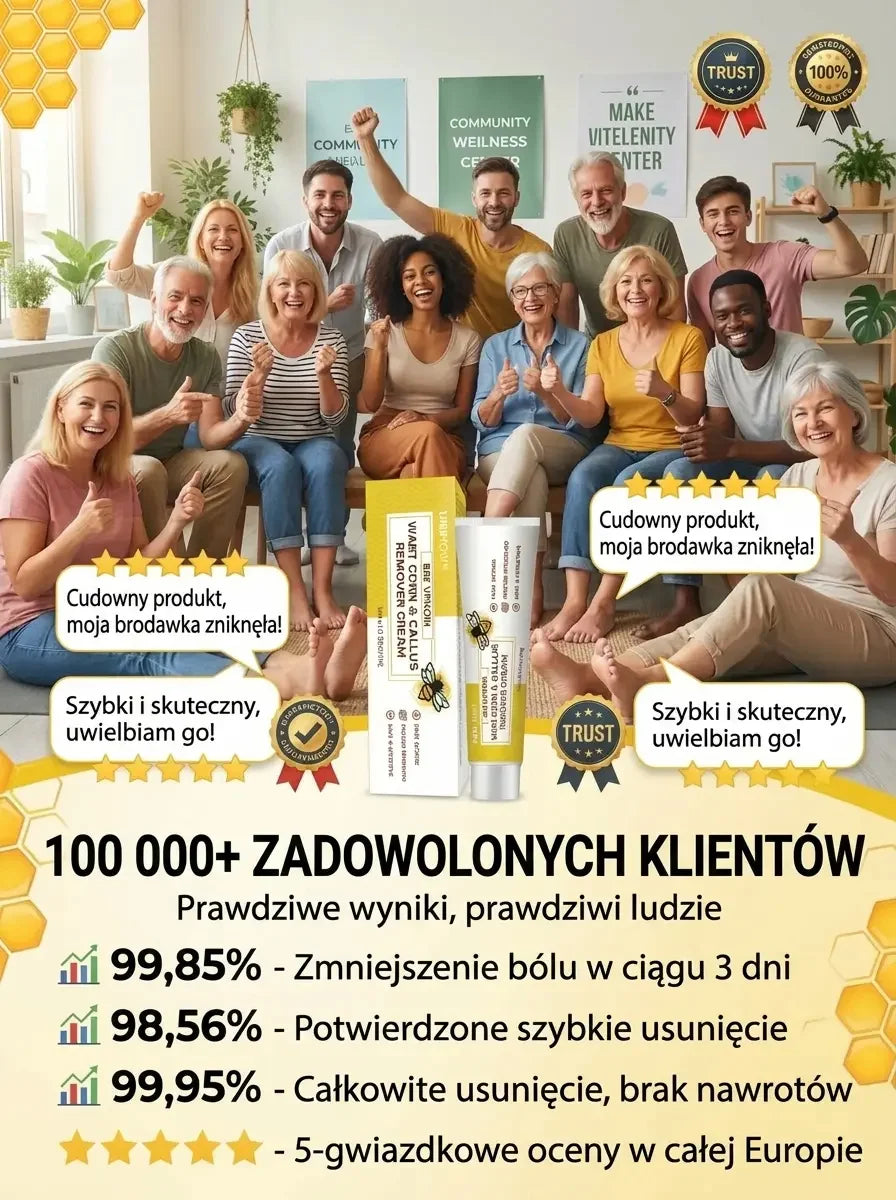 Krem na Odciski i Modzele z Jadem Pszczelim