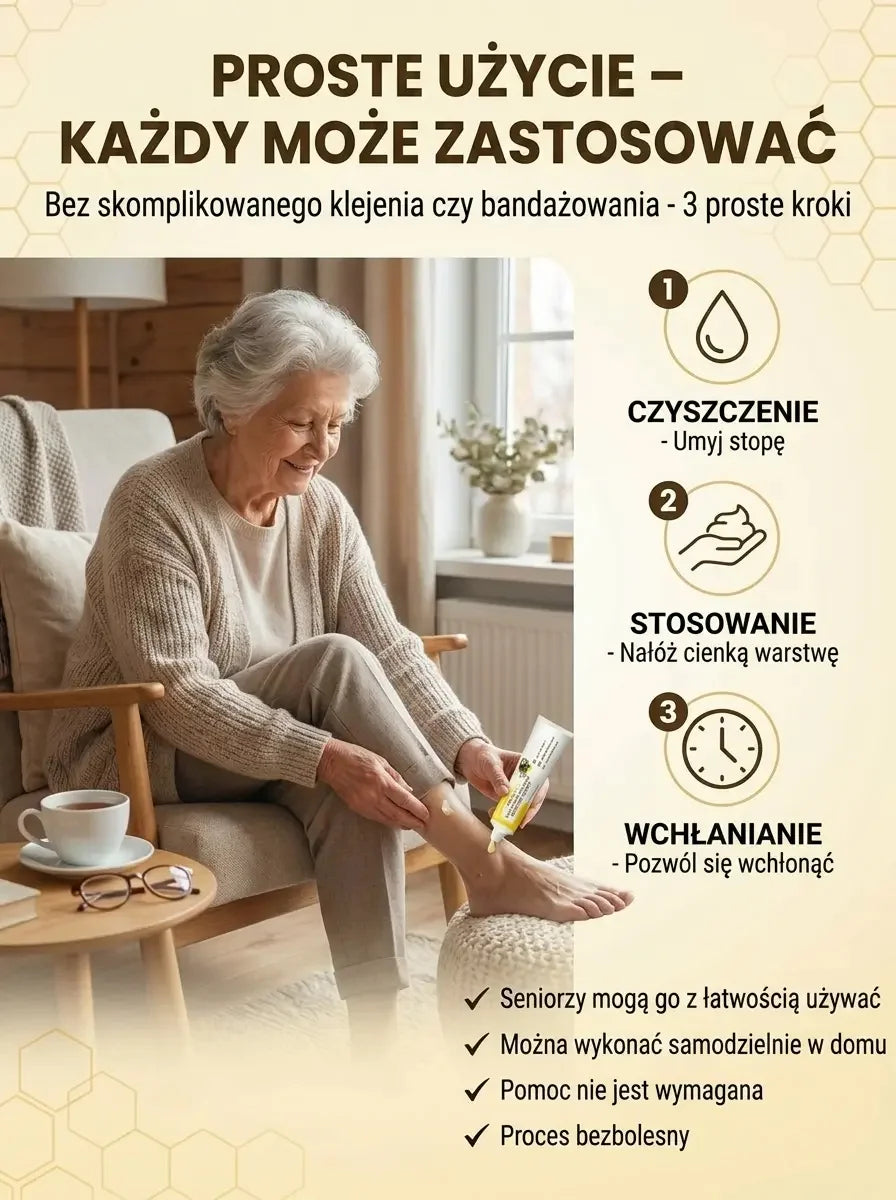 Krem na Odciski i Modzele z Jadem Pszczelim