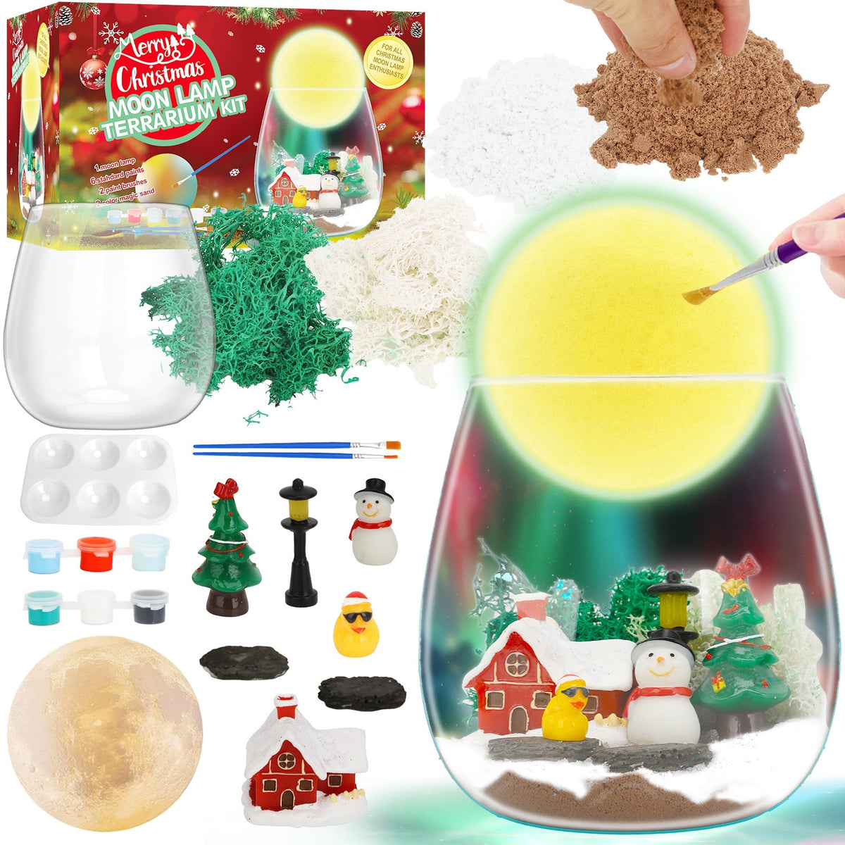 Zestaw Kreatywny: Magiczna Lampka Nocna