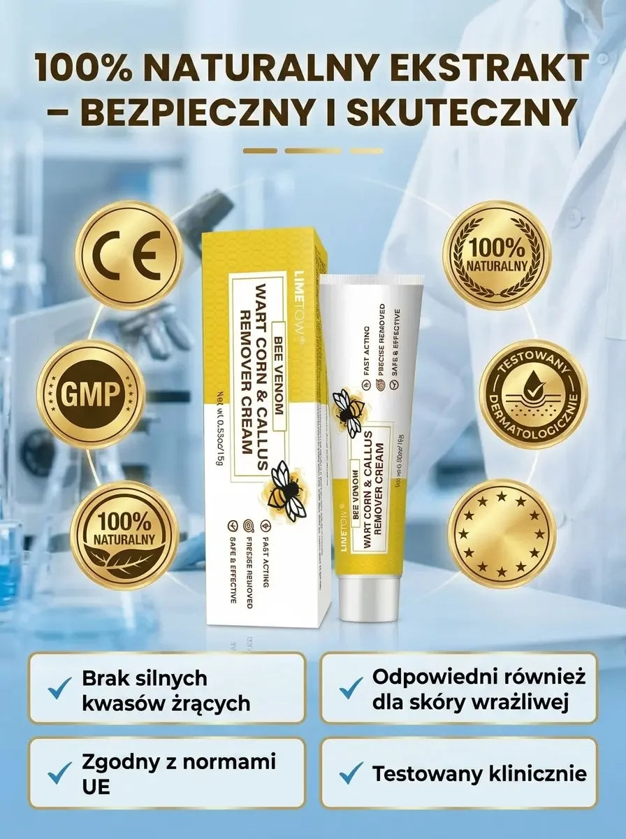 Krem na Odciski i Modzele z Jadem Pszczelim