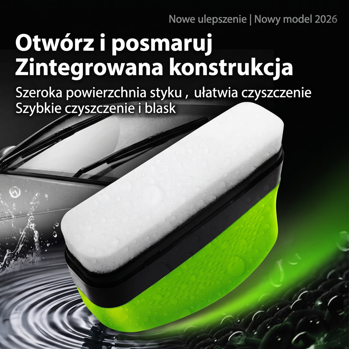 GlassRevive Pro | Pogromca Filmu Olejowego i Smug (Efekt Nowej Szyby)