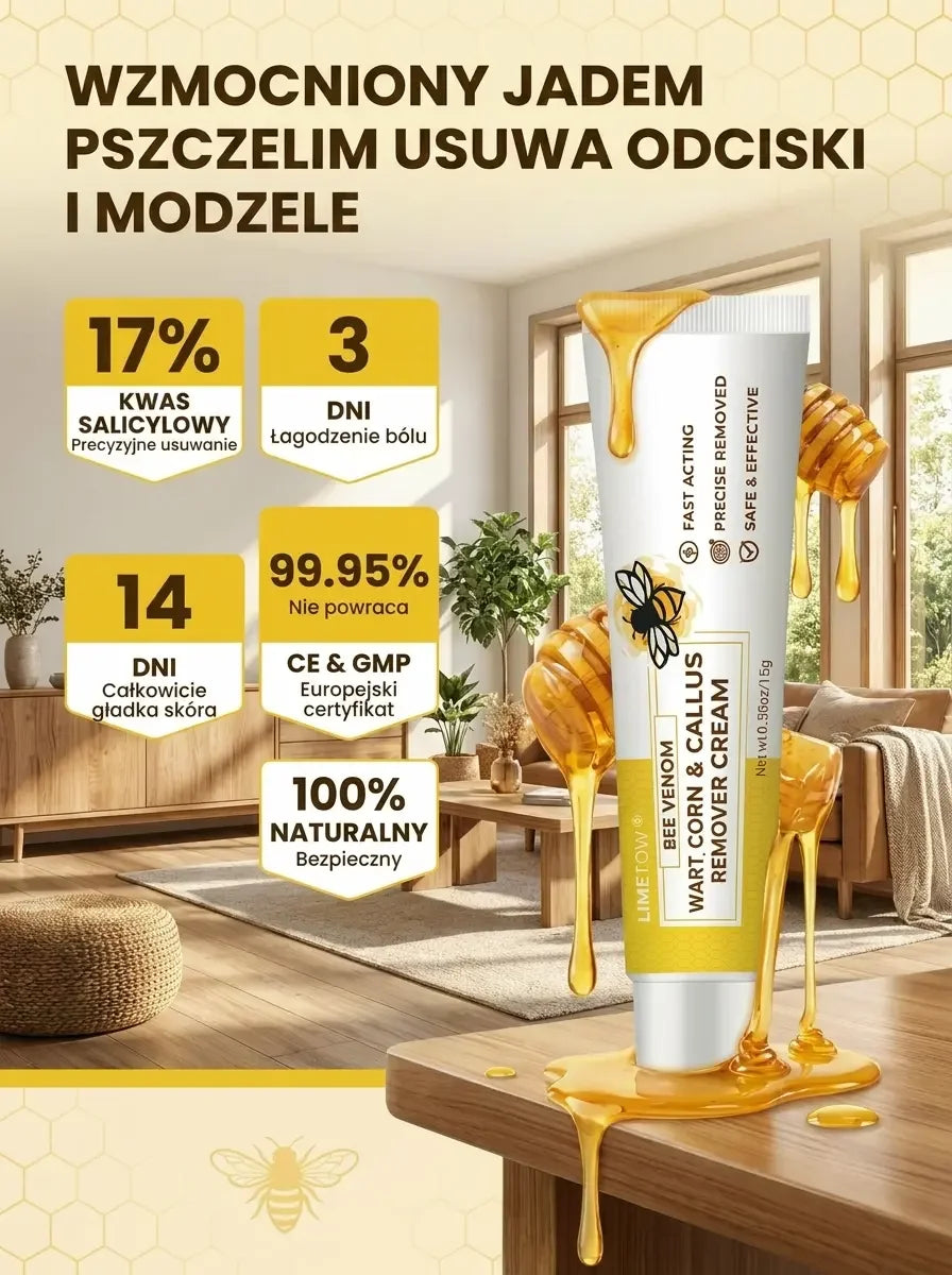 Krem na Odciski i Modzele z Jadem Pszczelim